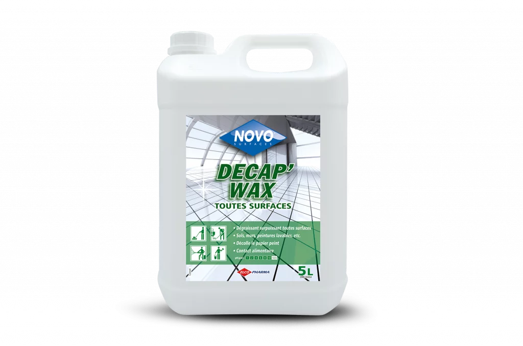 Novo Surfaces DecapWax Toutes surfaces 5L