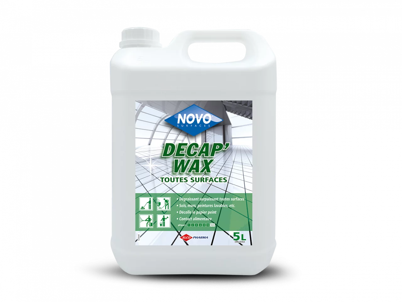 Novo Surfaces DecapWax Toutes surfaces 5L