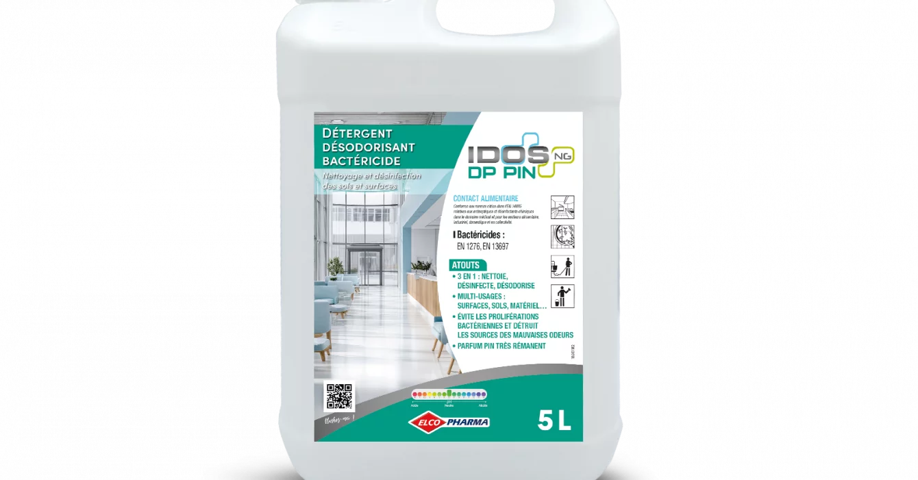 IDOS NG dégraissant désodorisant bactéricide sols et surfaces - 5L IDOS NG dégraissant désodorisant bactéricide sols et surfaces - 5L