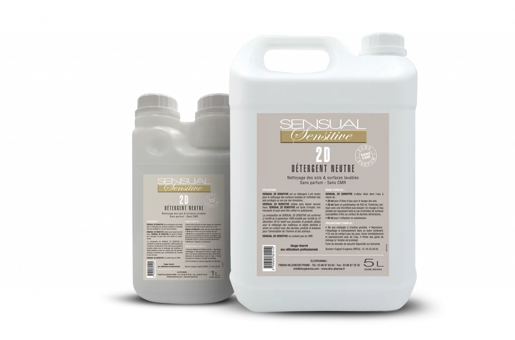 SENSUAL 2D SENSITIVE sans parfum 2 bidons