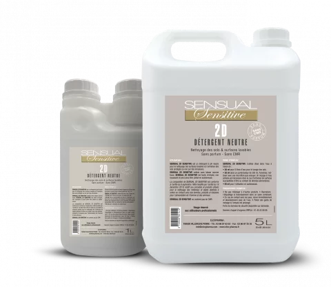 SENSUAL 2D SENSITIVE sans parfum 2 bidons