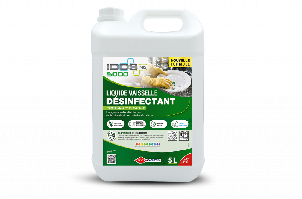 IDOS NG 5000 Liquide vaisselle désinfectant