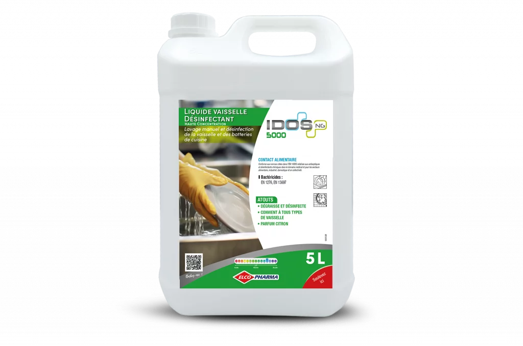 IDOS NG 5000 Liquide vaisselle désinfectant